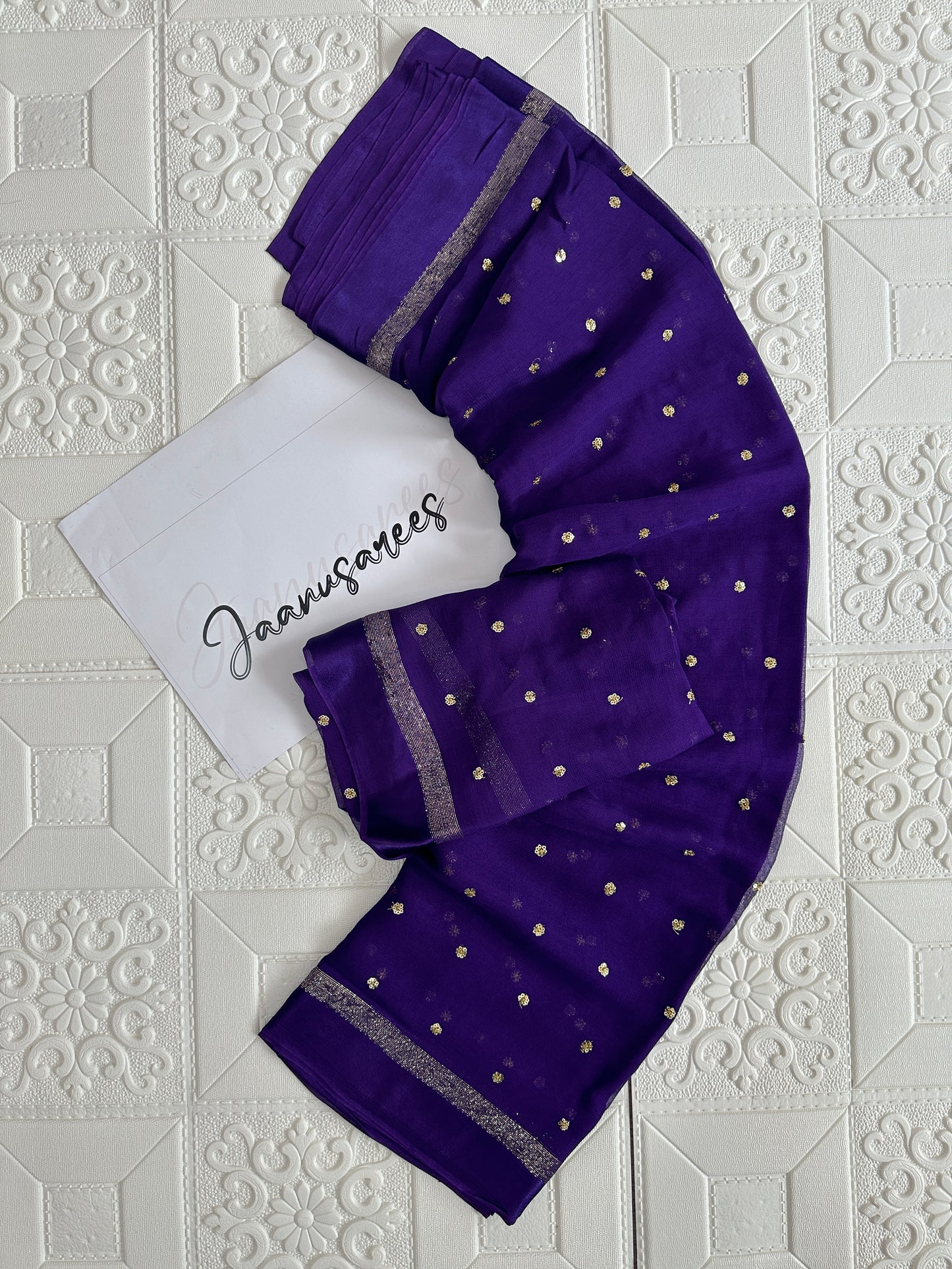 Viscose Georgette Saree