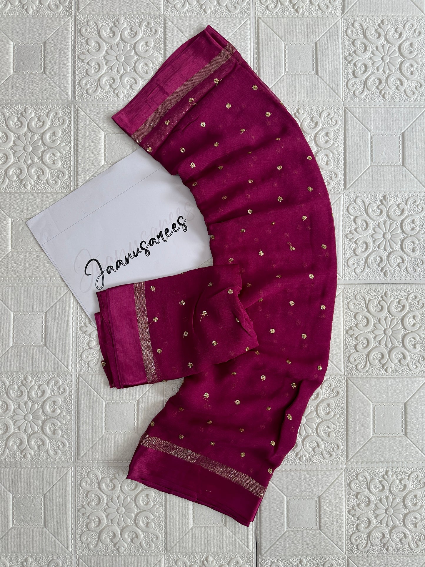Viscose Georgette Saree