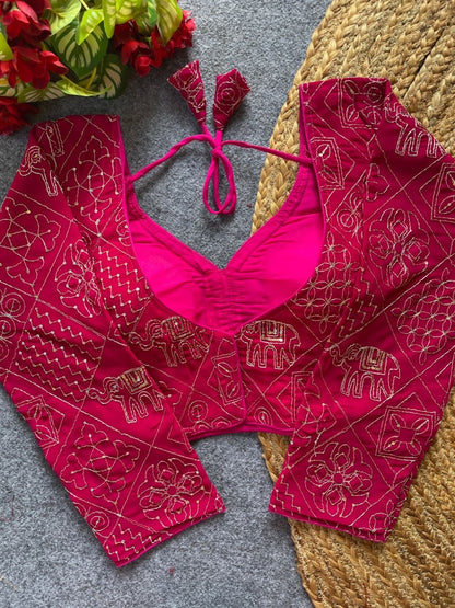 RTB03 — Premium Sabyasachi inspired work blouse 