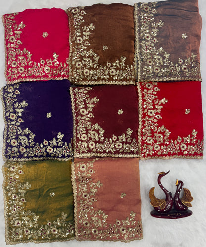 Soft Fendy Silk Saree - 5461