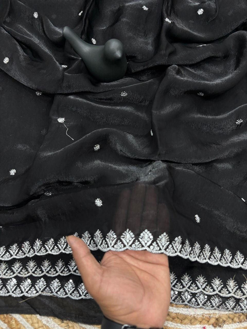 Tissue Silk Saree JET01