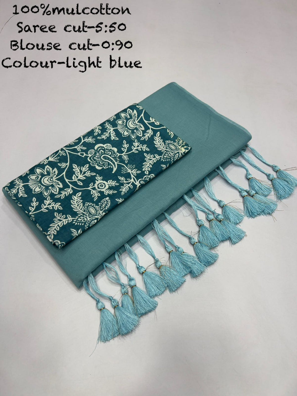 Mul Mul Cotton Saree AN