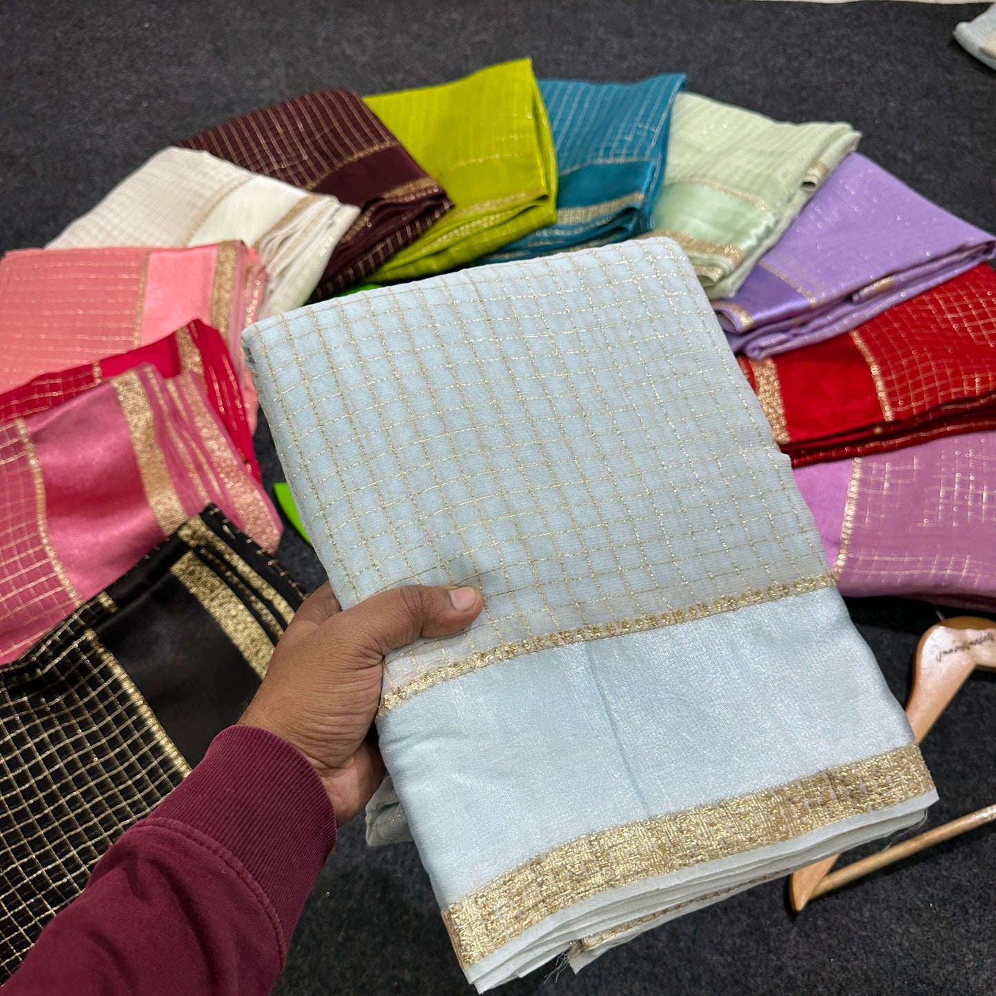 JV03 - Viscose Georgette Saree