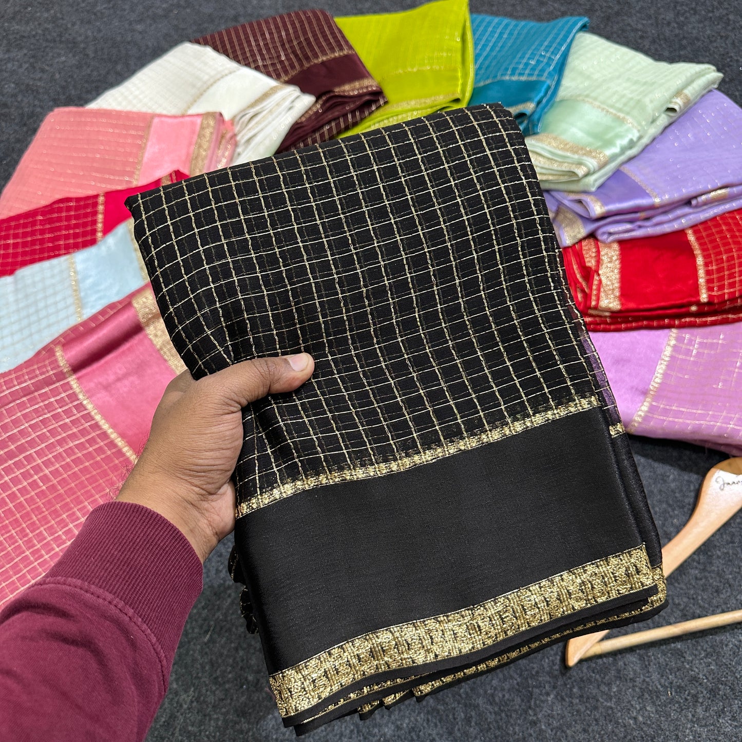 JV03 - Viscose Georgette Saree