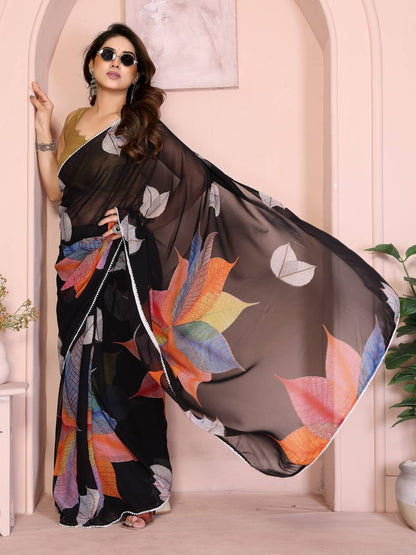 Soft Georgette Ready to Wear Saree RTW