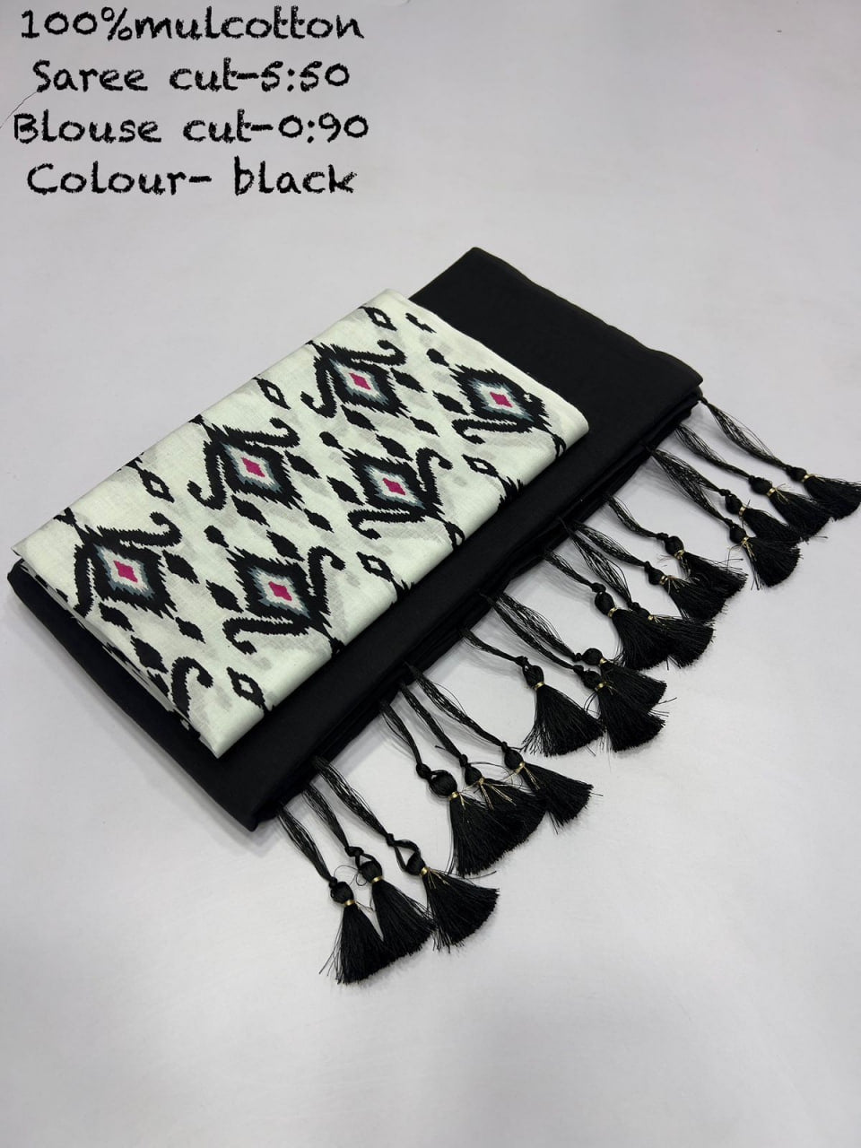 Mul Mul Cotton Saree AN