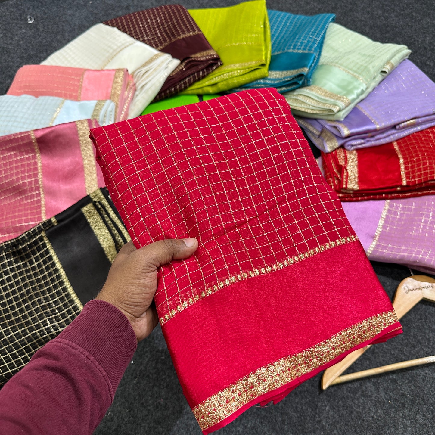 JV03 - Viscose Georgette Saree