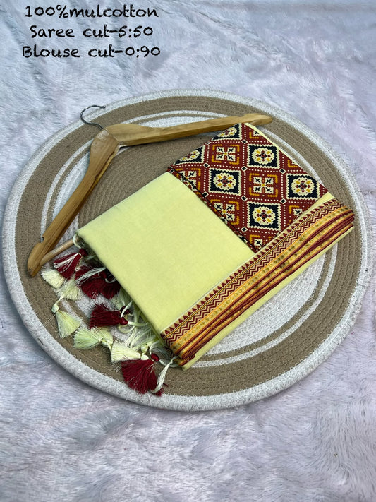 JMC13 Mul Cotton Saree