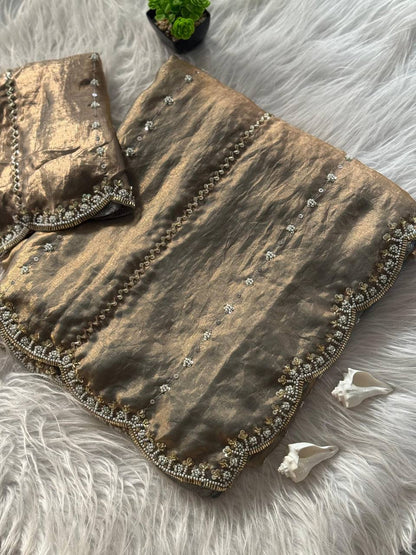 Party Wear Handwork Saree