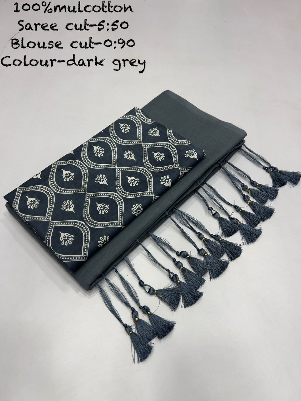 Mul Mul Cotton Saree AN