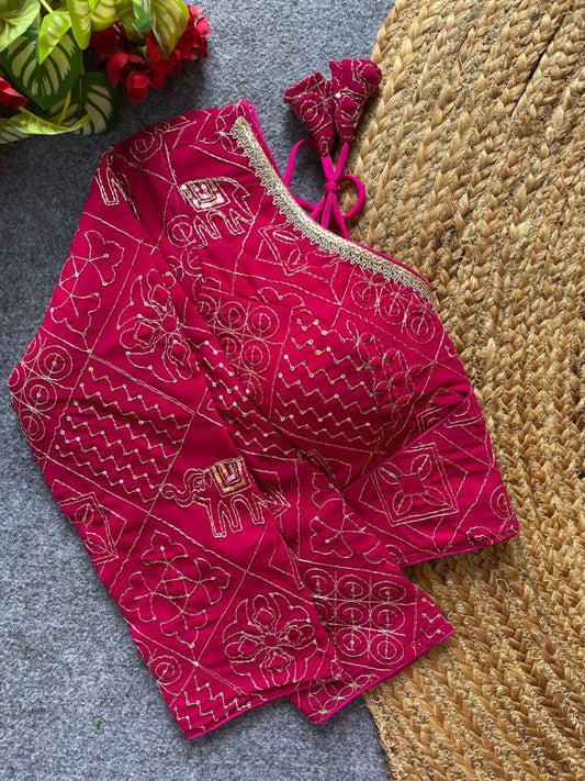 RTB03 — Premium Sabyasachi inspired work blouse 