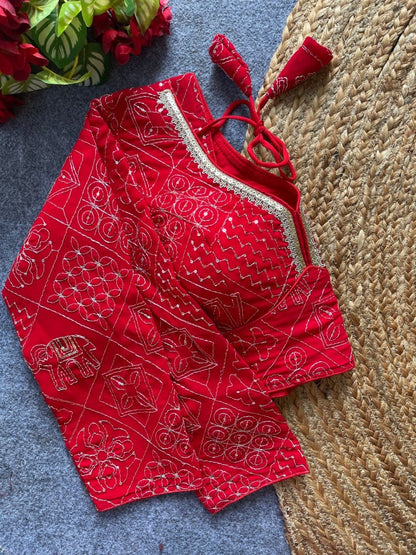 RTB03 — Premium Sabyasachi inspired work blouse 