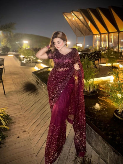 Party Wear Saree L307