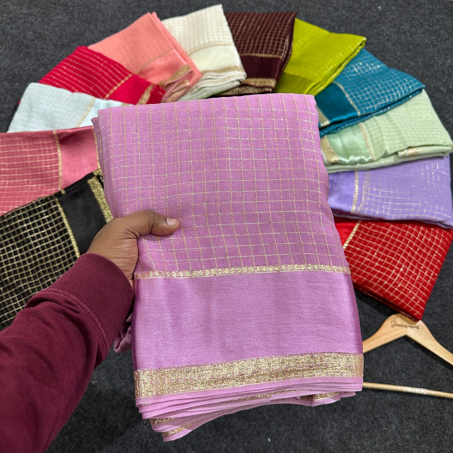 JV03 - Viscose Georgette Saree