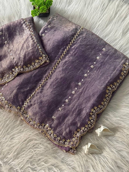 Party Wear Handwork Saree