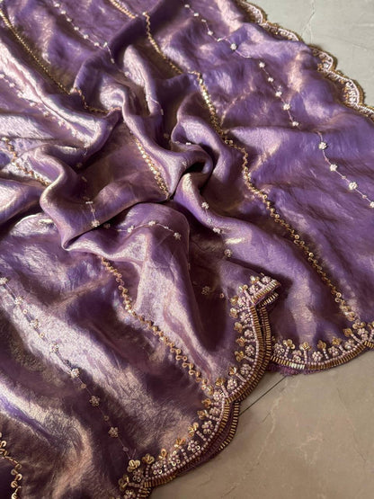 Party Wear Handwork Saree