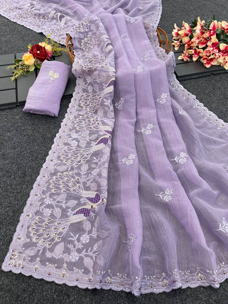 Shimari Crunchy Soft Silk Sarree