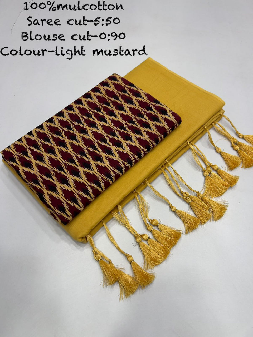 Mul Mul Cotton Saree AN