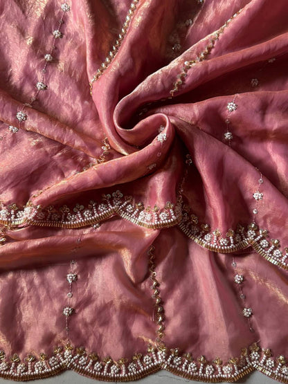 Party Wear Handwork Saree