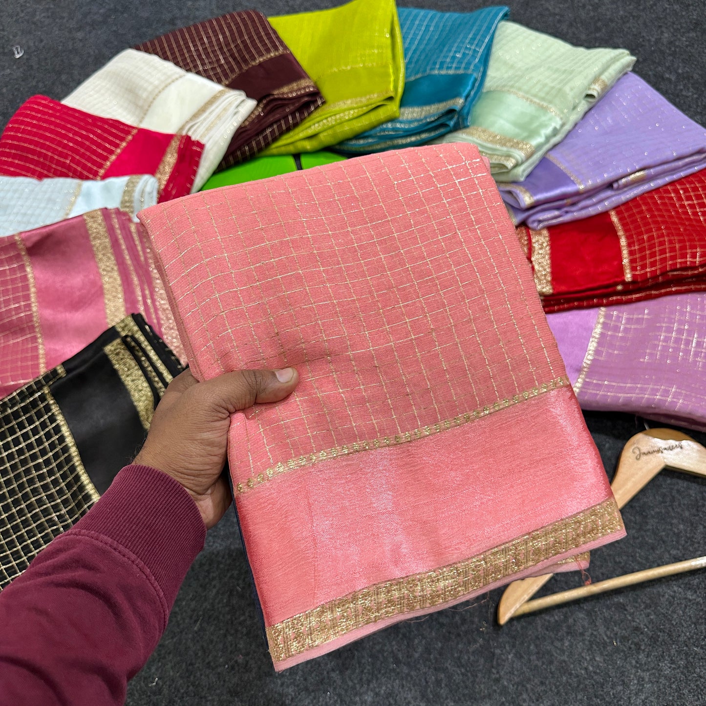 JV03 - Viscose Georgette Saree