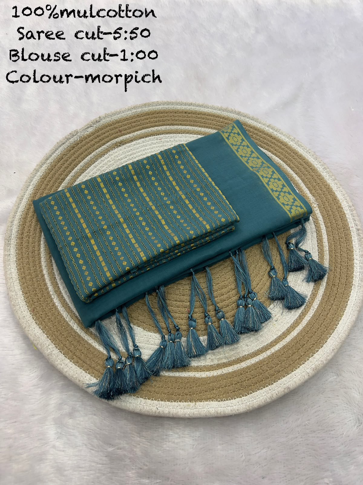 JMC14 Mul Cotton Saree