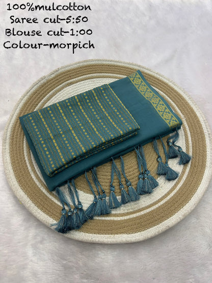 JMC14 Mul Cotton Saree