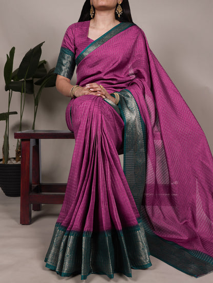 Mysore Dola Silk Chex Saree 7906