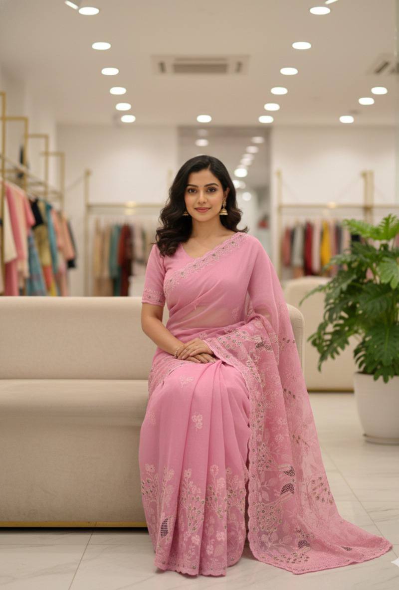 Shimari Crunchy Soft Silk Sarree