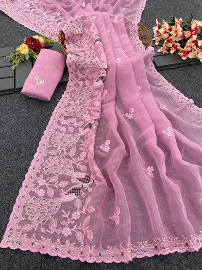 Shimari Crunchy Soft Silk Sarree