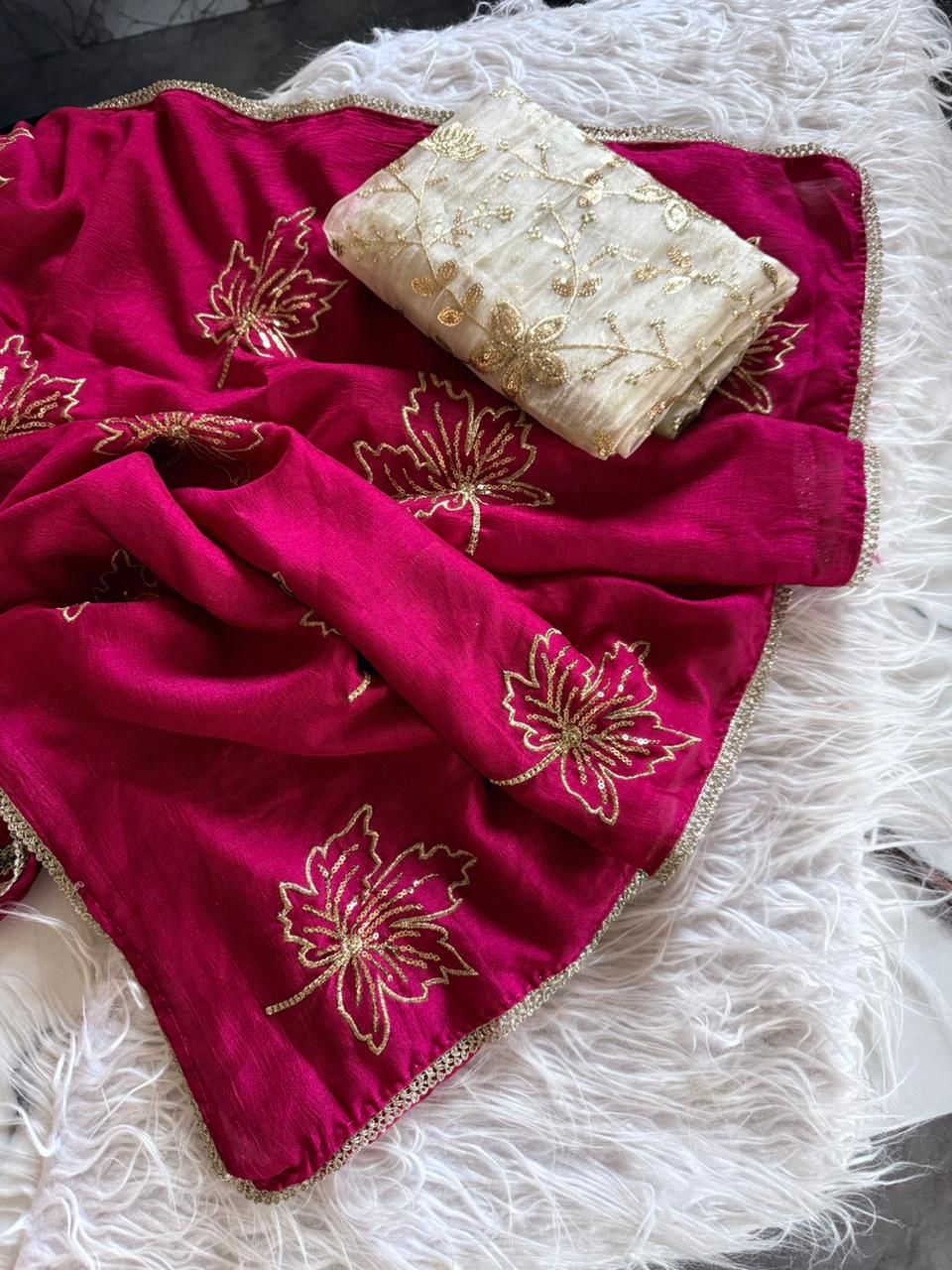 Vichitra Silk Saree - Virat