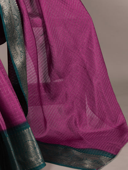 Mysore Dola Silk Chex Saree 7906