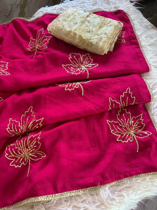 Vichitra Silk Saree - Virat