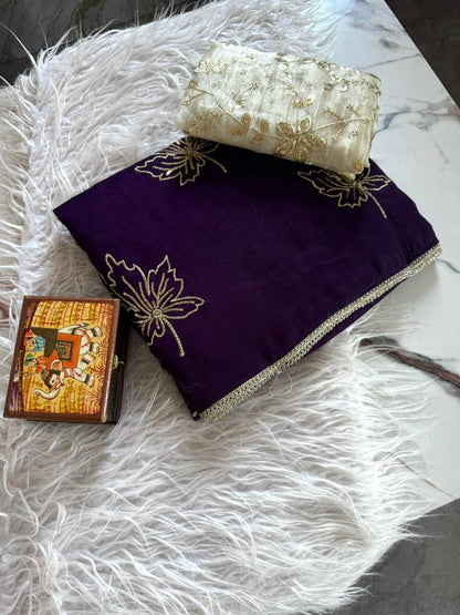 Vichitra Silk Saree - Virat