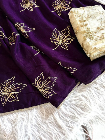 Vichitra Silk Saree - Virat