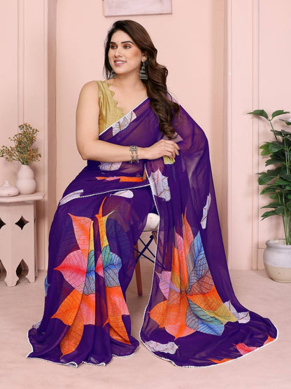 Soft Georgette Ready to Wear Saree RTW