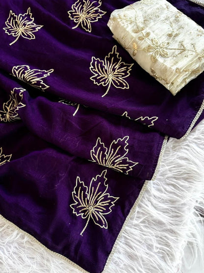 Vichitra Silk Saree - Virat