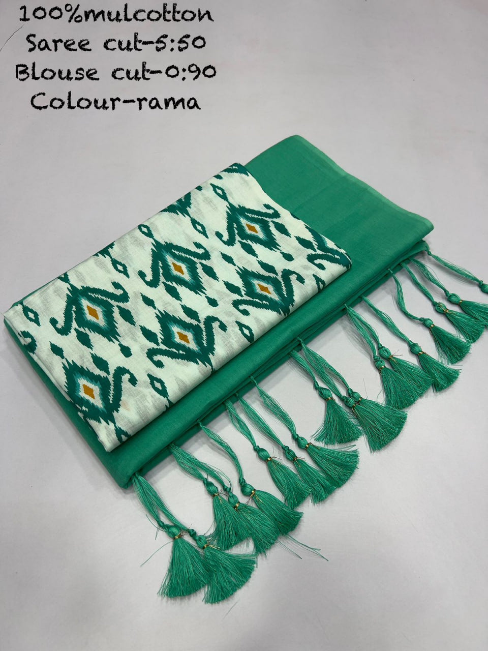 Mul Mul Cotton Saree AN