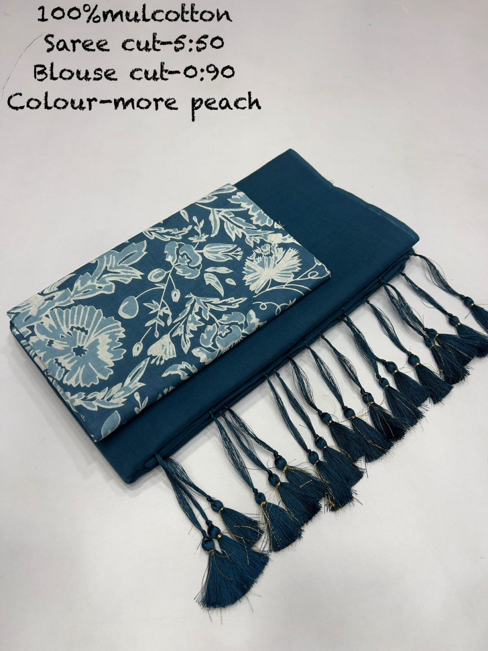 Mul Mul Cotton Saree AN