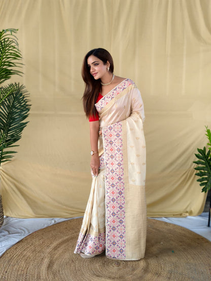 Meenakari Weaving Patola Saree 6002