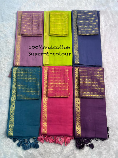 JMC14 Mul Cotton Saree