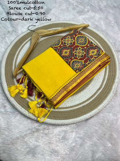 JMC13 Mul Cotton Saree