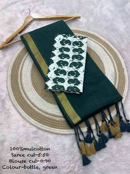 JMC10 Mul Cotton Saree
