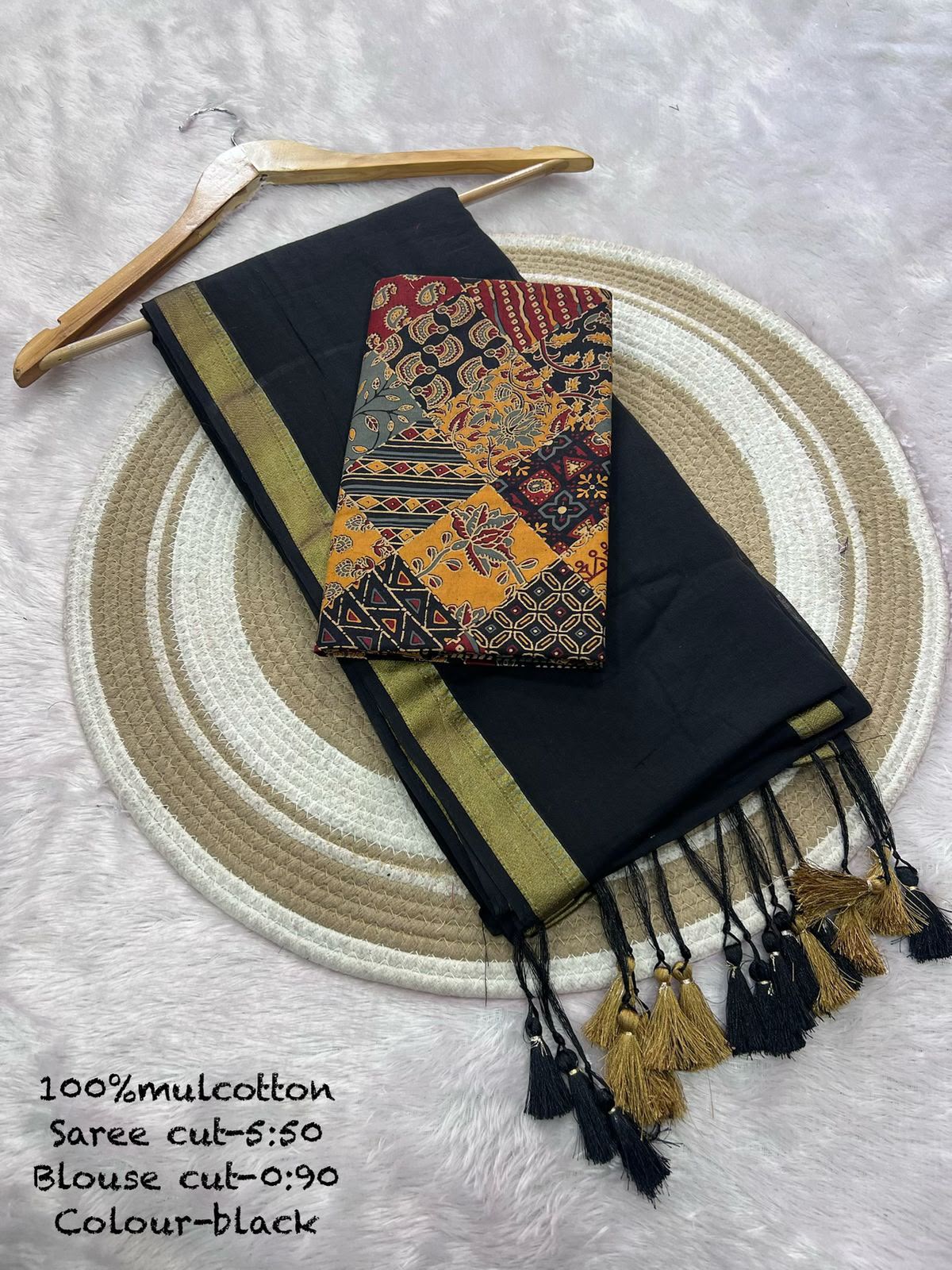 JMC10 Mul Cotton Saree