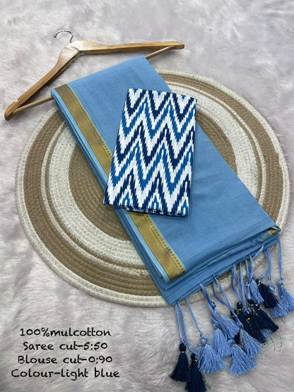 JMC10 Mul Cotton Saree