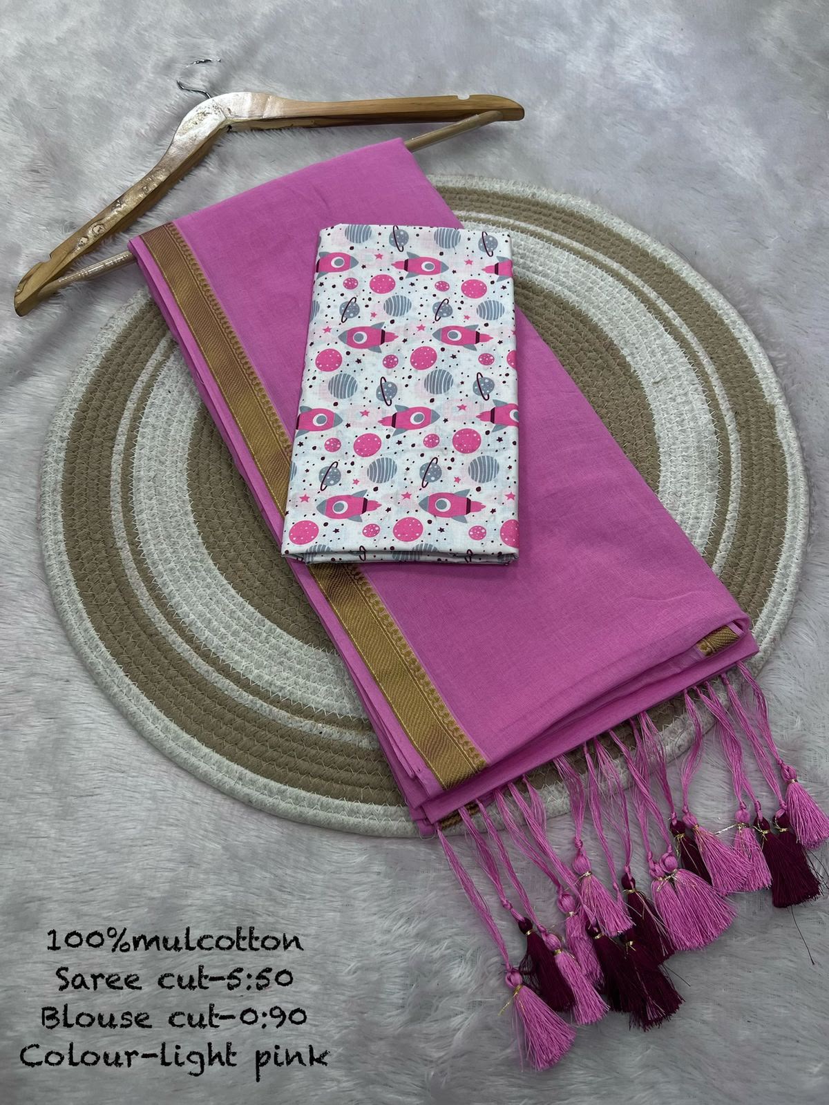 JMC10 Mul Cotton Saree