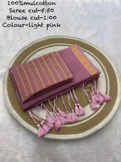 JMC14 Mul Cotton Saree