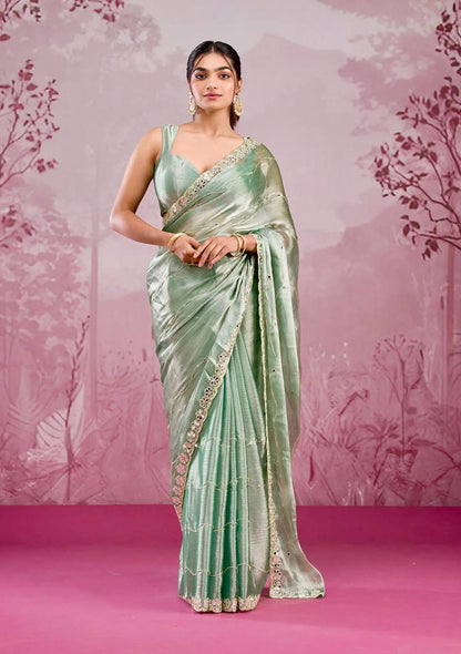 Party Wear Saree SINDOOR