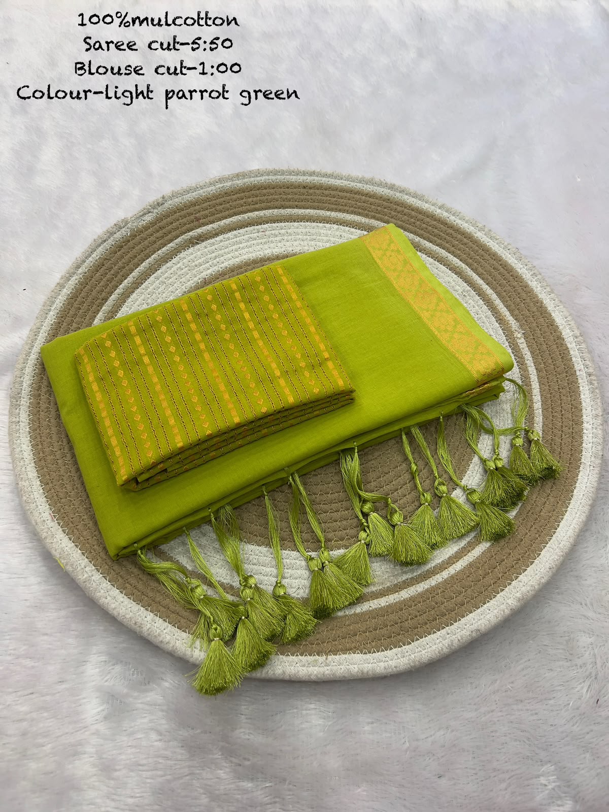 JMC14 Mul Cotton Saree