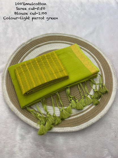 JMC14 Mul Cotton Saree
