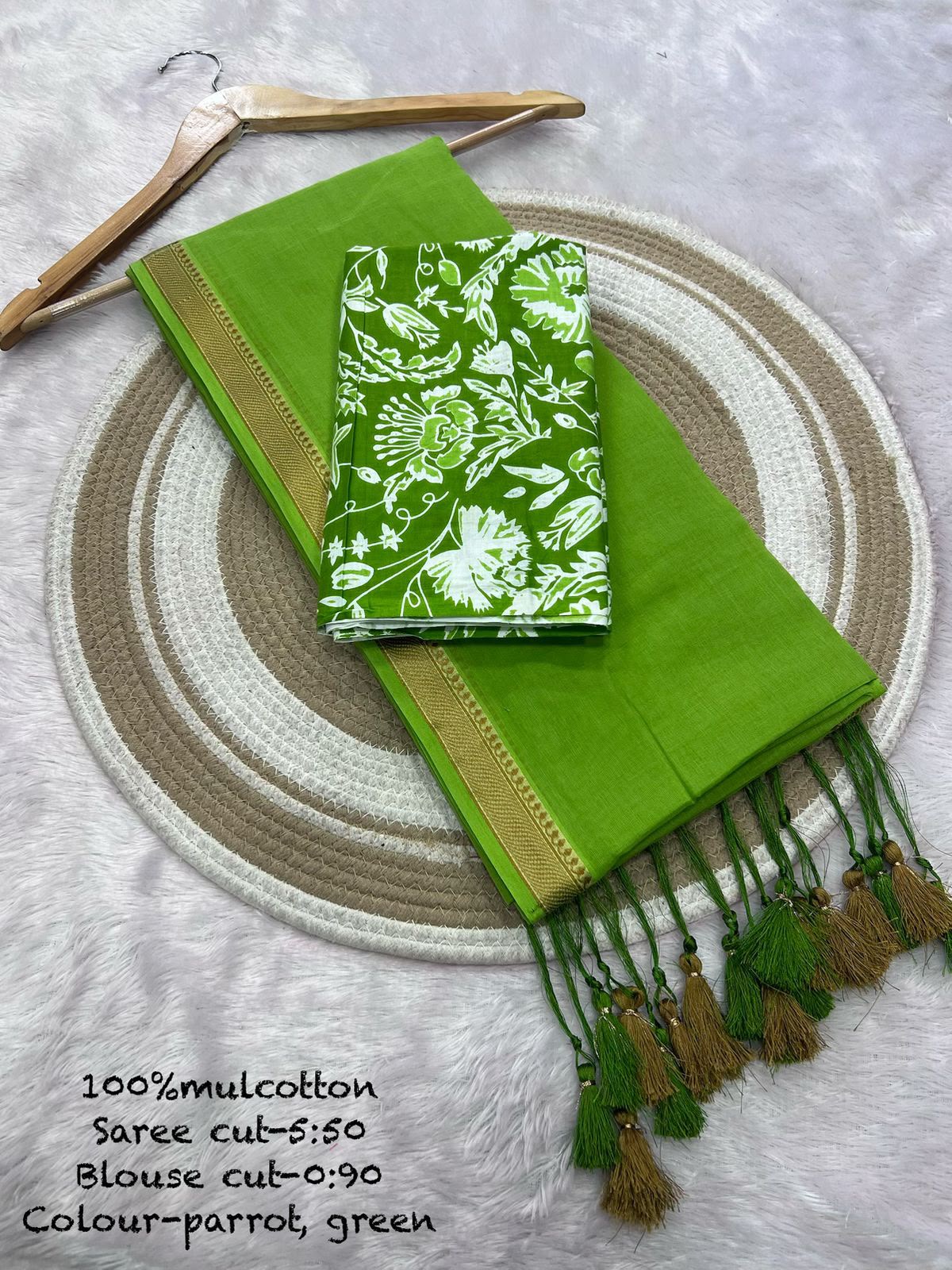 JMC10 Mul Cotton Saree